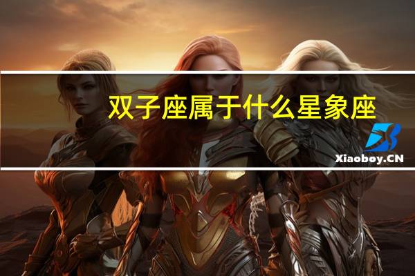 双子座属于什么星象座