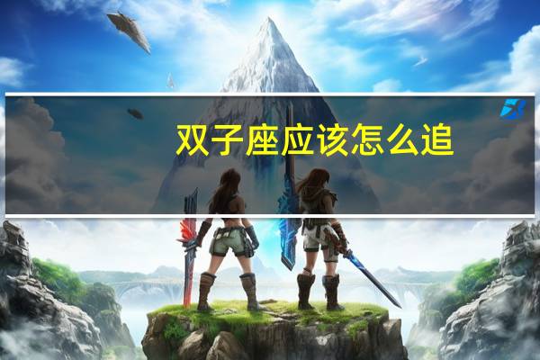 双子座应该怎么追
