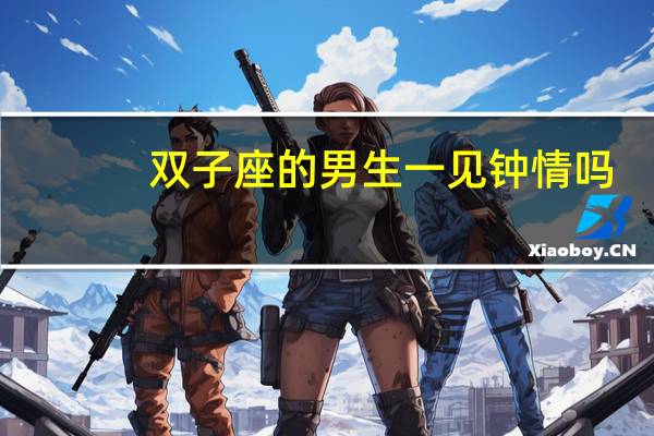 双子座的男生一见钟情吗