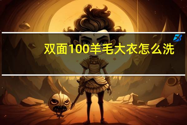 双面100羊毛大衣怎么洗