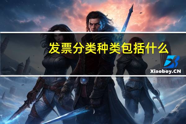 发票分类种类包括什么