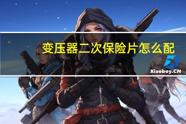 变压器二次保险片怎么配
