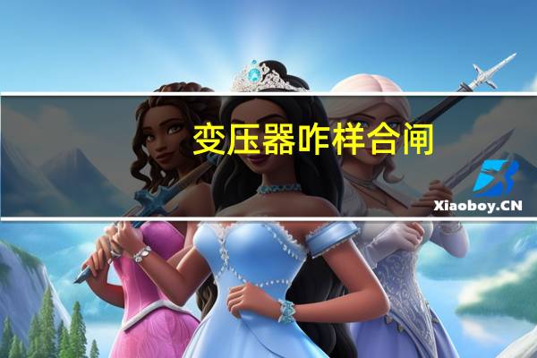 变压器咋样合闸