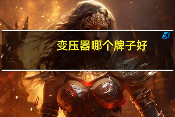 变压器哪个牌子好