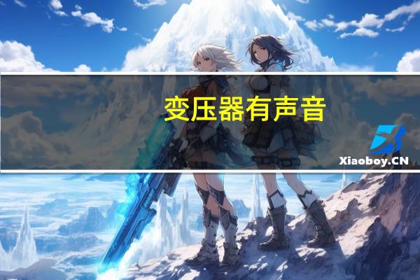 变压器有声音