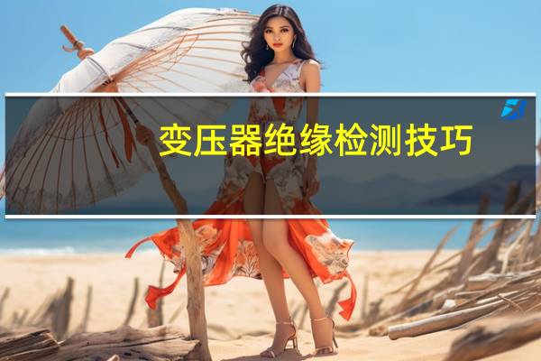 变压器绝缘检测技巧