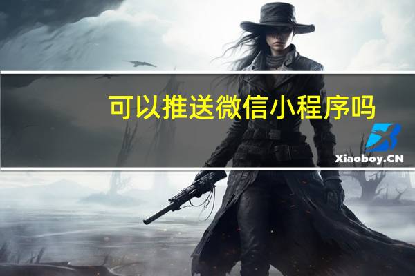 可以推送微信小程序吗