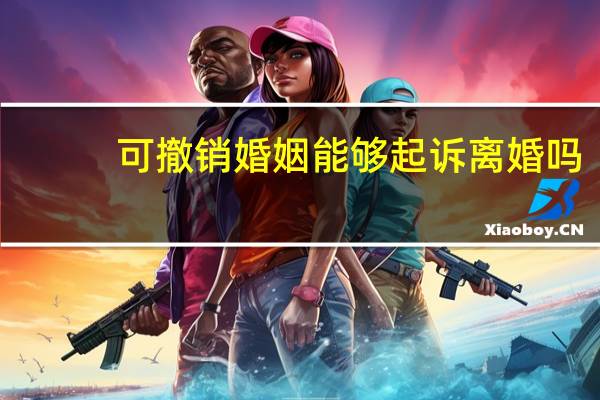 可撤销婚姻能够起诉离婚吗