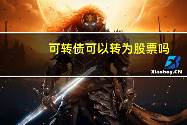 可转债可以转为股票吗