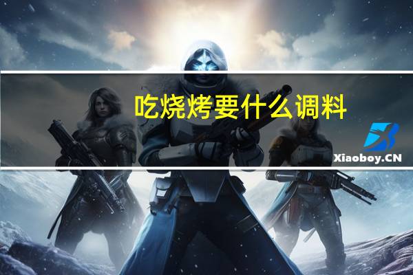 吃烧烤要什么调料