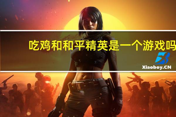 吃鸡和和平精英是一个游戏吗