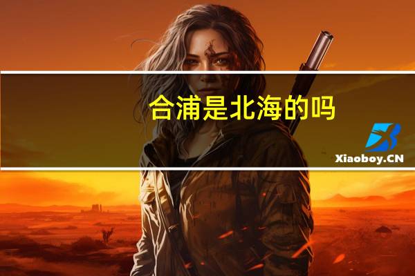 合浦是北海的吗