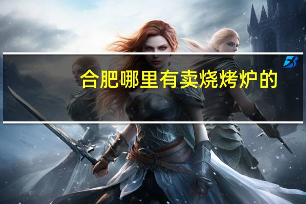 合肥哪里有卖烧烤炉的