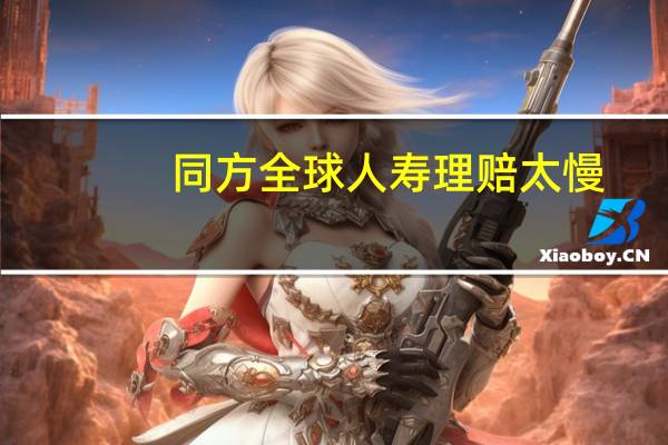 同方全球人寿理赔太慢