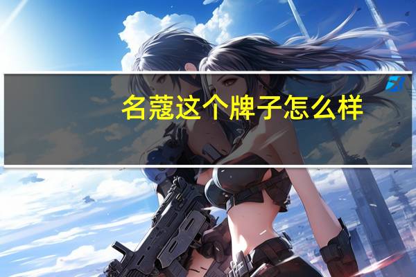 名蔻这个牌子怎么样