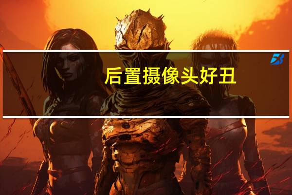 后置摄像头好丑