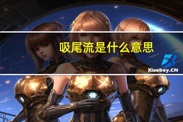 吸尾流是什么意思