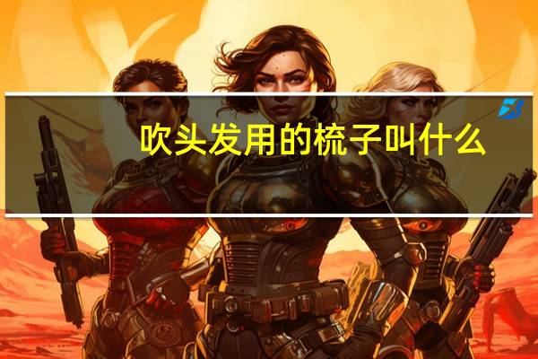 吹头发用的梳子叫什么