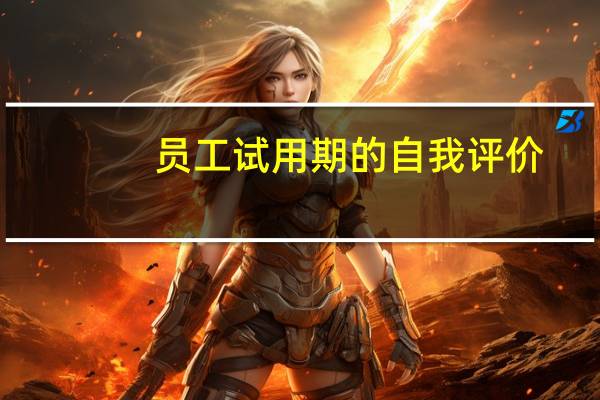 员工试用期的自我评价