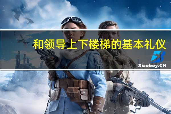和领导上下楼梯的基本礼仪
