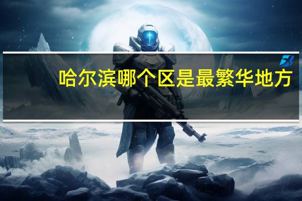 哈尔滨哪个区是最繁华地方