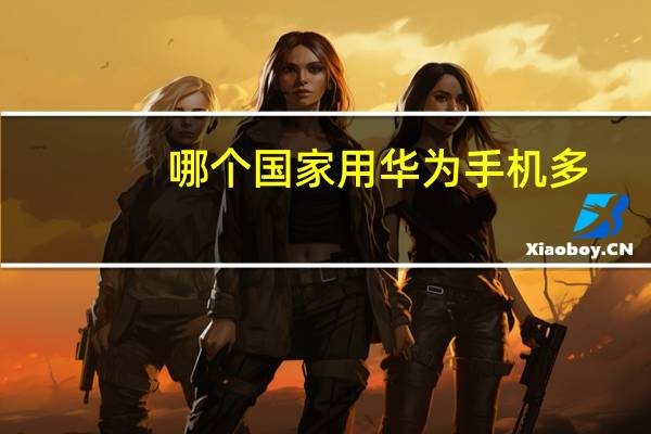 哪个国家用华为手机多