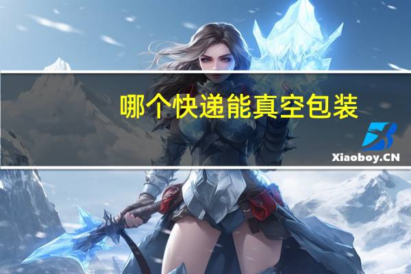 哪个快递能真空包装
