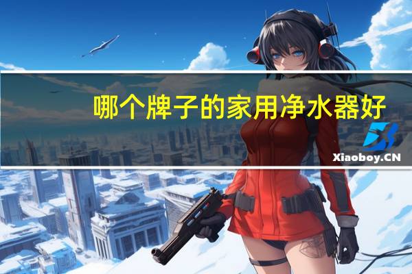 哪个牌子的家用净水器好