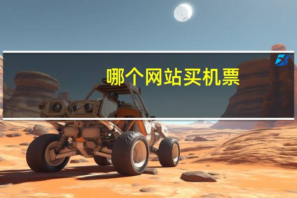 哪个网站买机票