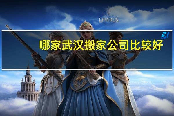 哪家武汉搬家公司比较好