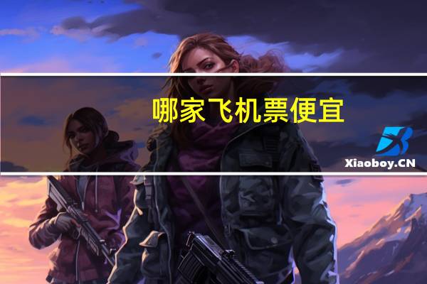 哪家飞机票便宜