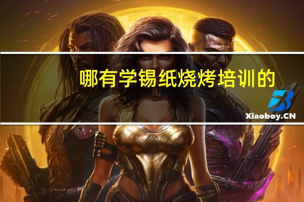 哪有学锡纸烧烤培训的