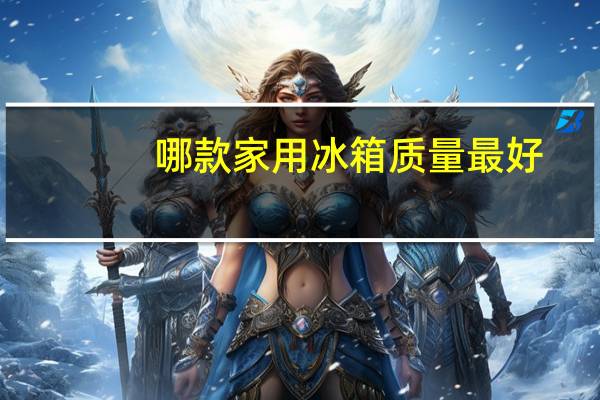 哪款家用冰箱质量最好