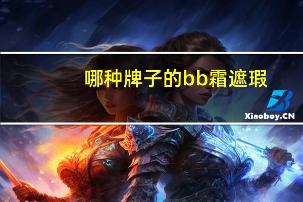 哪种牌子的bb霜遮瑕