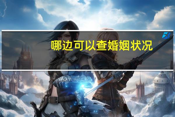 哪边可以查婚姻状况