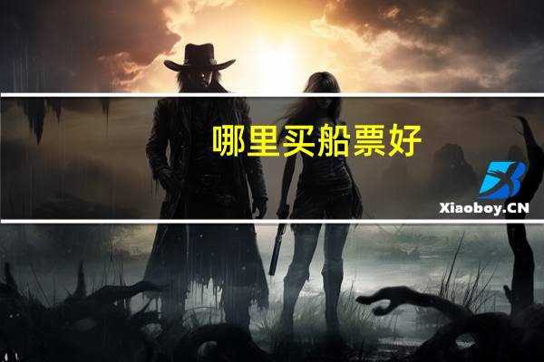哪里买船票好
