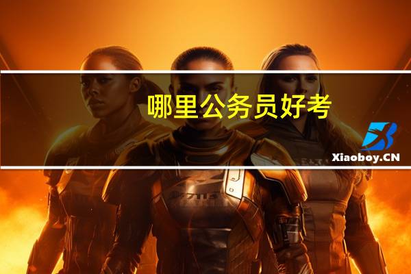 哪里公务员好考