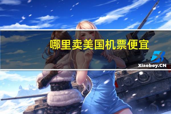 哪里卖美国机票便宜