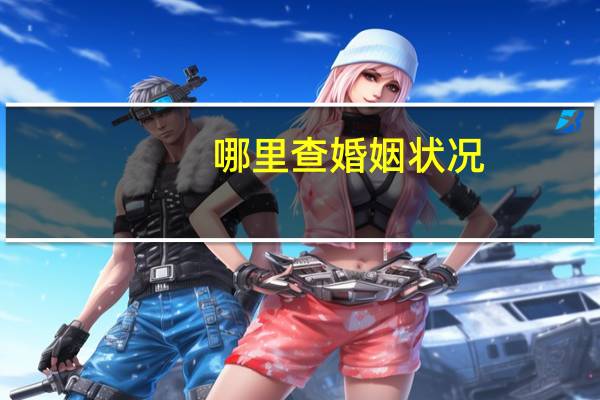 哪里查婚姻状况