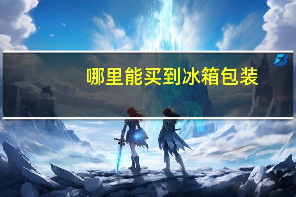 哪里能买到冰箱包装
