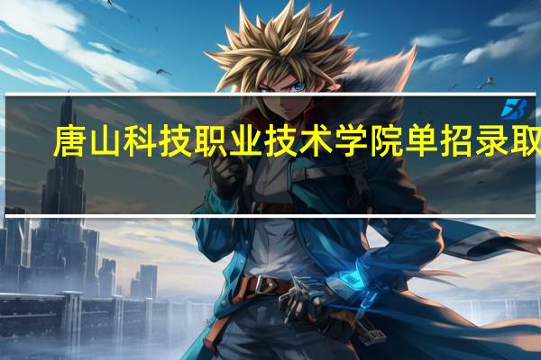 唐山科技职业技术学院单招录取线