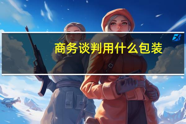 商务谈判用什么包装