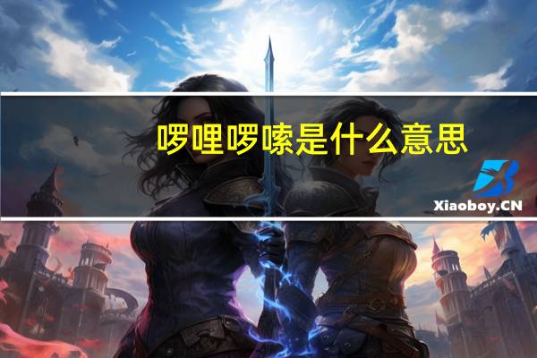 啰哩啰嗦是什么意思