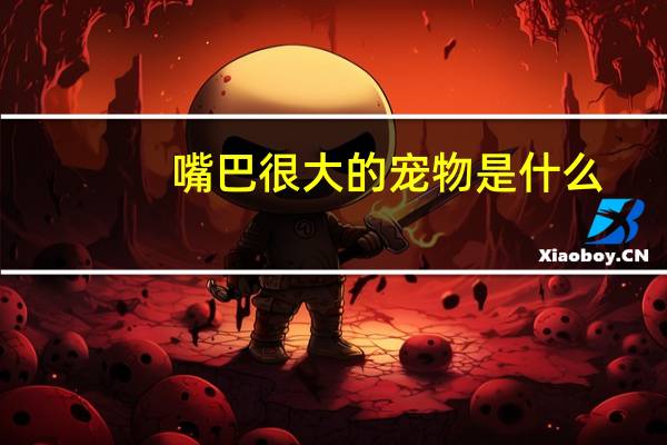 嘴巴很大的宠物是什么