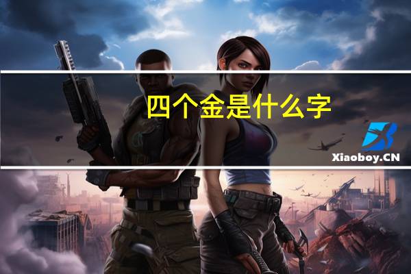 四个金是什么字，是什么读音