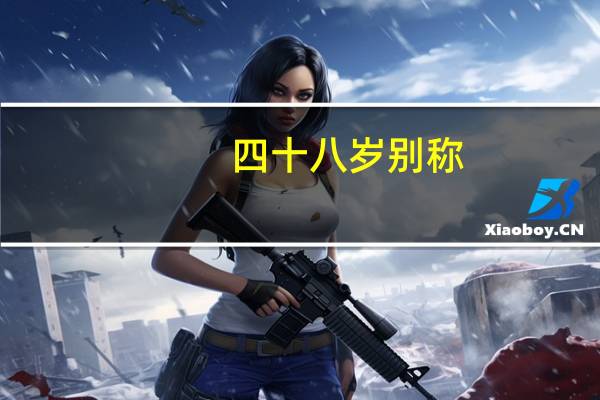 四十八岁别称