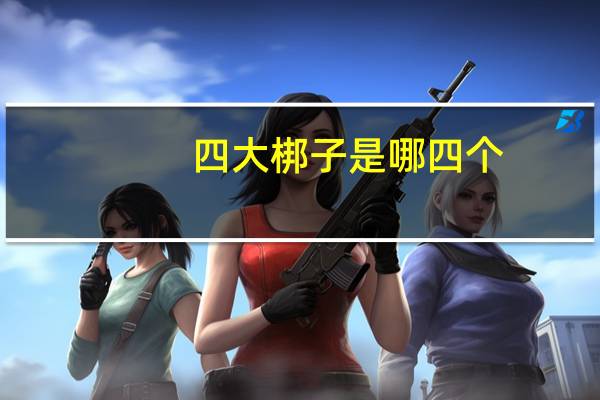 四大梆子是哪四个
