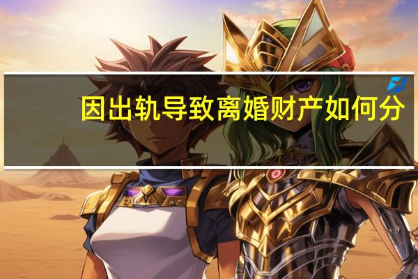 因出轨导致离婚财产如何分