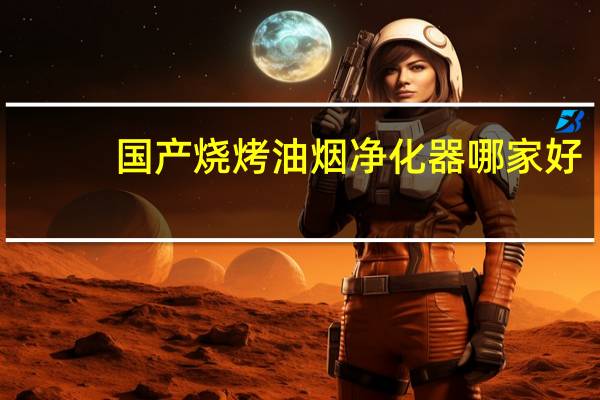 国产烧烤油烟净化器哪家好
