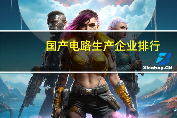 国产电路生产企业排行